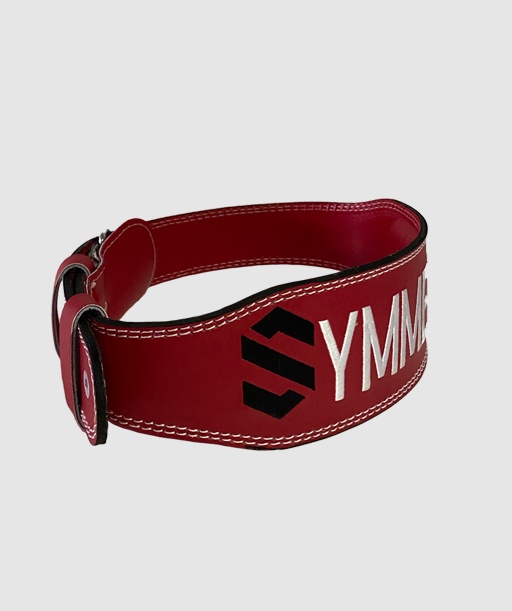 LEATHER BELT(RED)