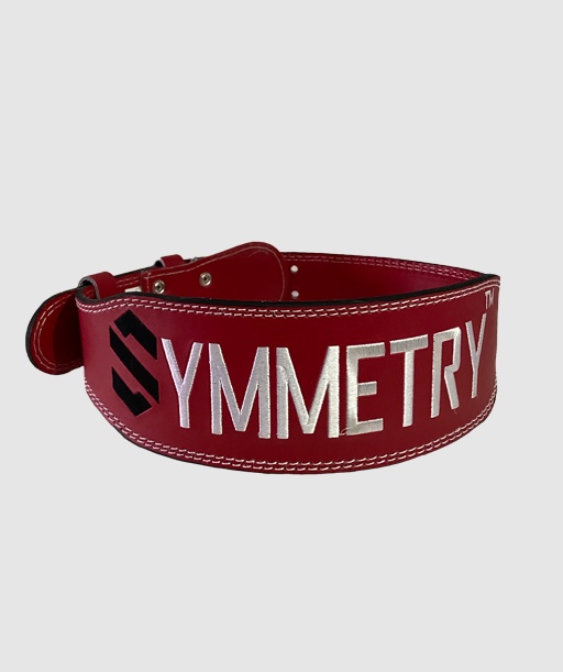 LEATHER BELT(RED)