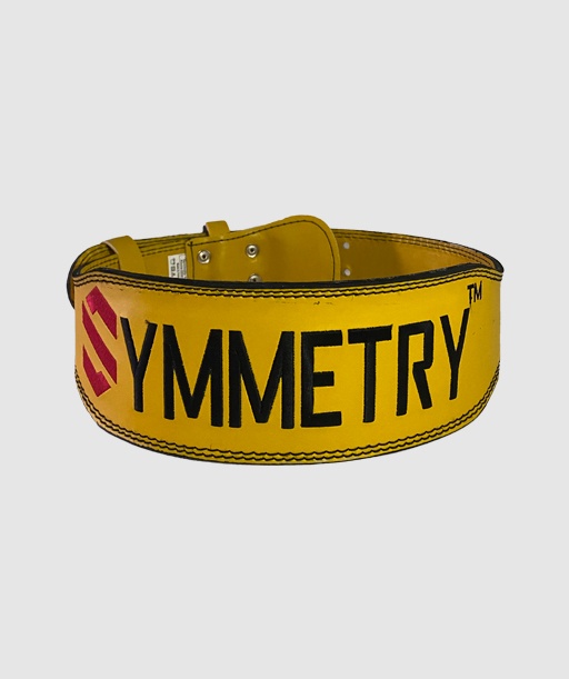 LEATHER-BELT-YELLOW