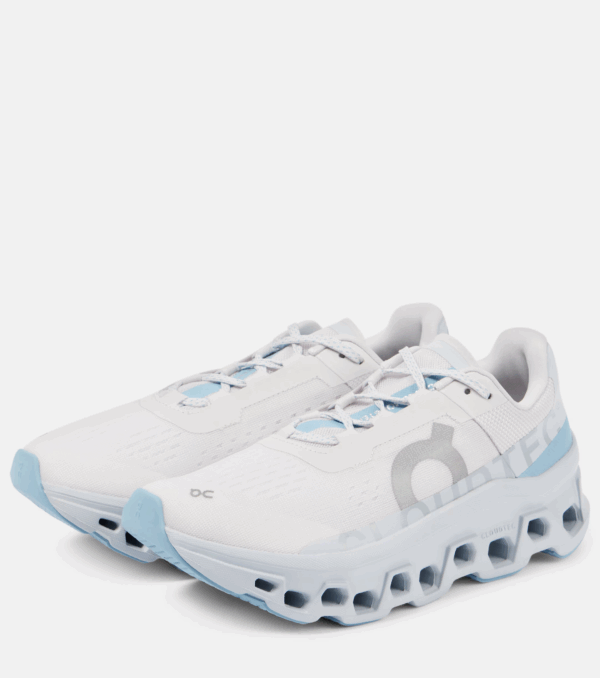 On Running Cloudmonster Women's - White and Blue