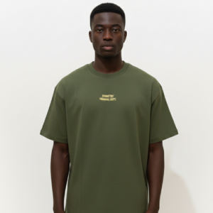 GREEN SHIRT FRONT