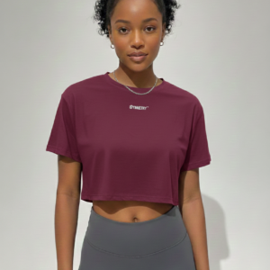 PURPLE CROP TOP